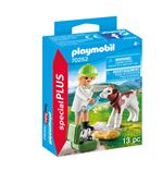 PLAYMOBIL SpecialPlus 70252 Vétérinaire et veau