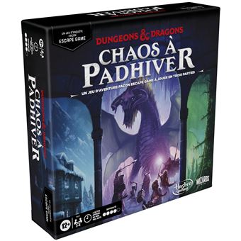 Jeu de rôles Avalon Hill Dungeons et Dragons Chaos à Padhiver