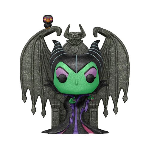 Figurine POP Disney Villains Maléfique trône - Magic Heroes