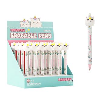 ITOTAL STYLOS EFFAÇABLES 3D LICORNE