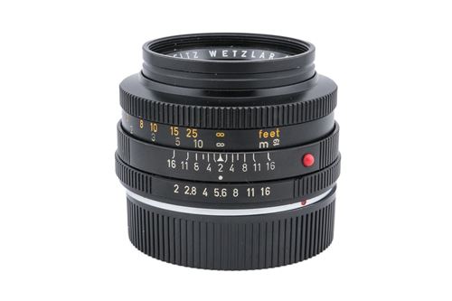 Leica Summicron-M 50 mm f/2 Noir - vue 2