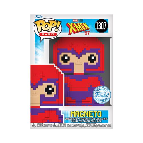 Funk Figurine Funko Pop 8-Bit X-Men ‘97 Magneto Exclusivité Fnac