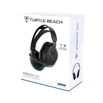 Casque gaming sans fil Turtle Beach Stealth 500 pour PS5 PS4 PC Nintendo Switch et mobile Noir