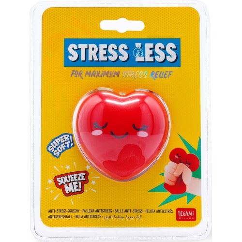 Balle et jouet sensoriel Legami Antistress Cœur