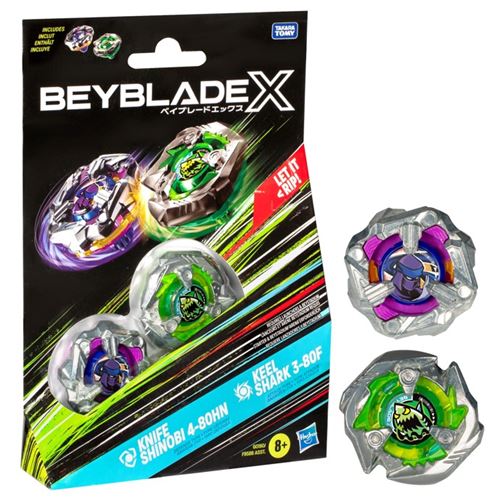 Jeu De Plein Air Beyblade X Dual Pack – Toupies Détachables Pour Enfants Dès 8 Ans - vue 7