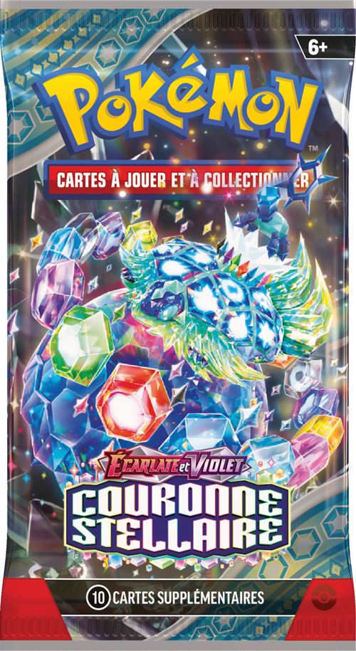 Booster Pokémon SV7 Écarlate & Violet Stellar Miracle - Édition Coréenne Officielle - 5 Cartes Par Booster, Scellé