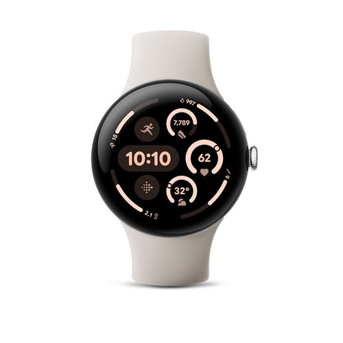 Montre connectée Google Pixel Watch 3 4G 45 mm Blanc Porcelaine