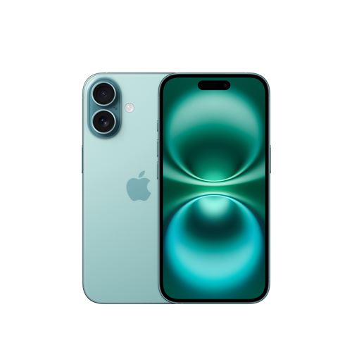 Apple iPhone 16 6,1"" 5G 512 Go Double SIM Sarcelle État correct - Apple reconditionné disponible sur Fnac