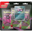 Cartes à collectionner Pokémon 3 Pack Carte promo Pêchaminus EV65 Ecarlate et Violet Fable Nébuleuse