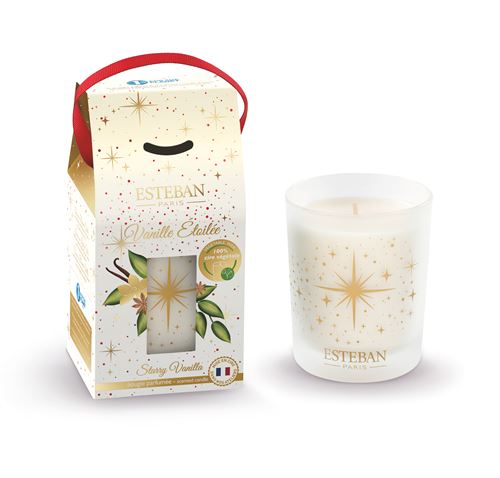 BOUGIE 180G VANILLE ETOILEE
