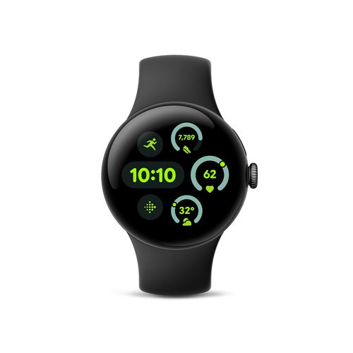 Montre connect&eacute;e Google Pixel Watch 3 LTE 41 mm Noir Obsidienne 