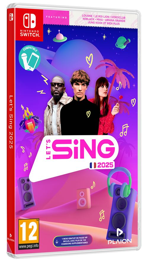 Let's Sing 2025 Nintendo Switch