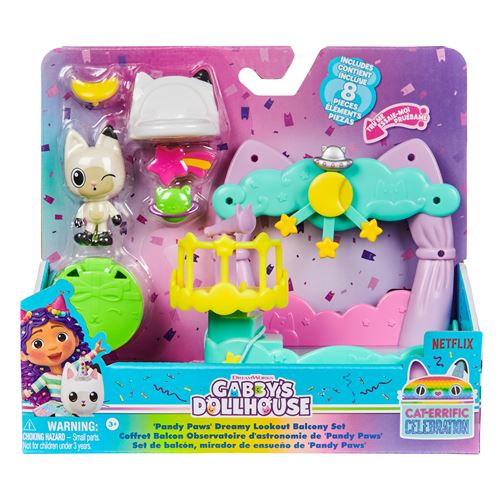 Gabby Et La Maison Magique Multicolore Figurine Playset Balcon Modèle Aléatoire