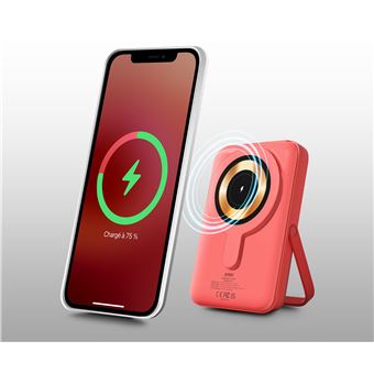 Batterie Externe Magnétique Sans Fil, 10000Mah Mag-Safe Power Bank