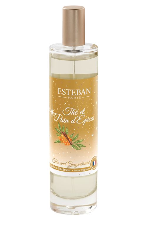 Parfum d'intérieur Esteban Vaporisateur Thé et Pain d'épices 75 ml