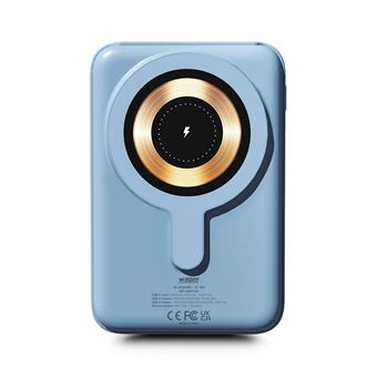Batterie externe de secours sans fil Urban Factory 10000 mAh Blue allure - 1