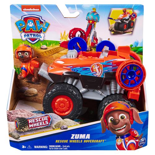 Véhicule et Figurine Paw Patrol Pat’Patrouille Rescue Wheels Zuma - Paw Patrol