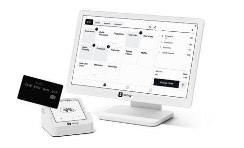 Sumup Caisse Lite Blanc + Terminal de paiement Solo