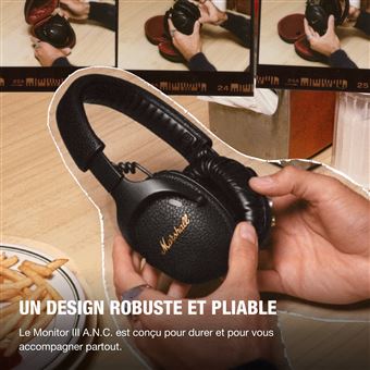Marshall Monitor III ANC - Bluetooth-Kopfhörer - Over-Ear - mit