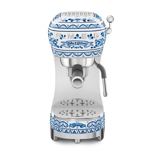 Machine à expresso Smeg Dolce & Gabbanna ECF02DGBEU 1350 W Blue Mediterraneo