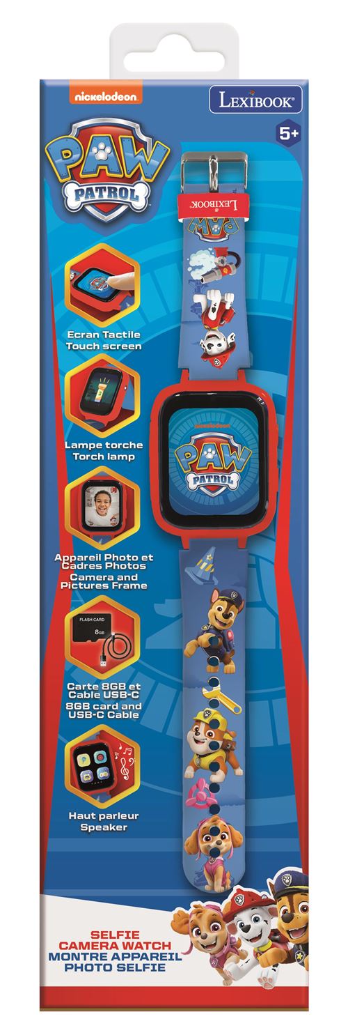 Montre Intelligente Pat Patraouille Lexibook La Boite