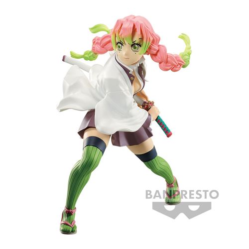 Figurine de collection Banpresto Demon Slayer Kimetsu no Yaiba Vibration Stars Mitsuri Kanroji