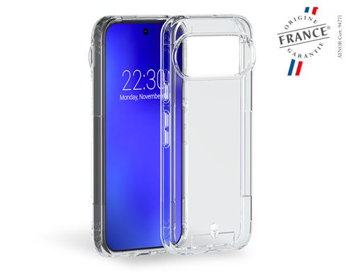Coque renforcée Forcecase Pulse pour Google Pixel 9 et Google Pixel 9 Pro Transparent