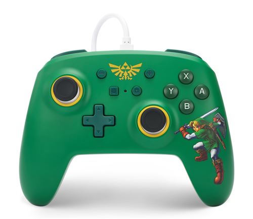 Manette filaire PowerA Core Zelda pour Nintendo Switch