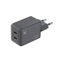 Chargeur secteur Wefix Pro GaN 45 W Double USB-C Gris