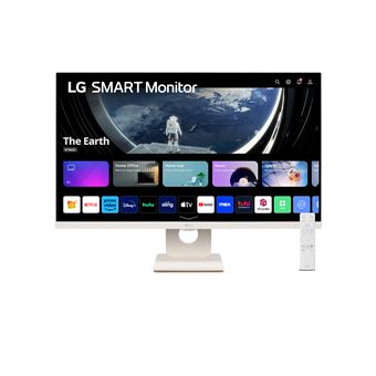 Ecran PC LG 27SR50F-W 27" Full HD Blanc - 1