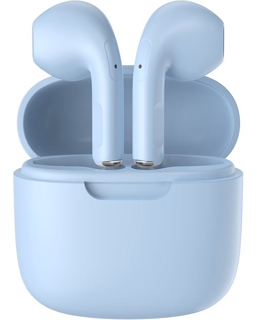 Ecouteurs Bouton Sans Fil Bigben Connected Colorbuds Bluetooth Bleu