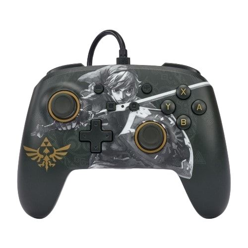 Manette filaire améliorée PowerA Battle-Ready Link pour Nintendo Switch