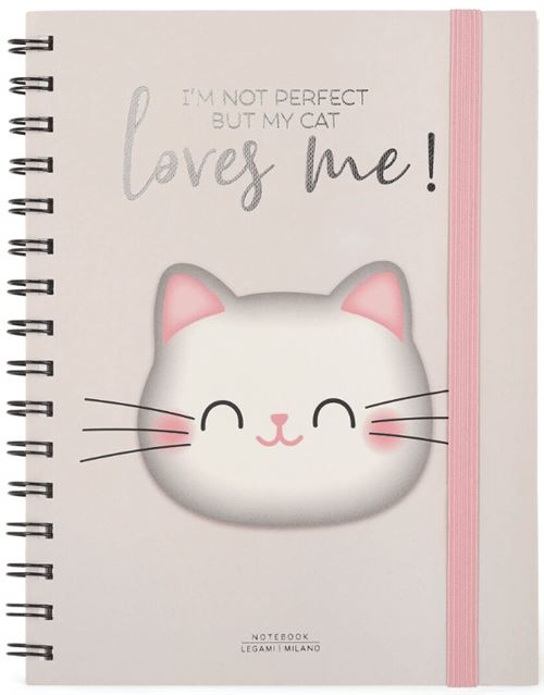 CARNET SPIRAL L CHAT