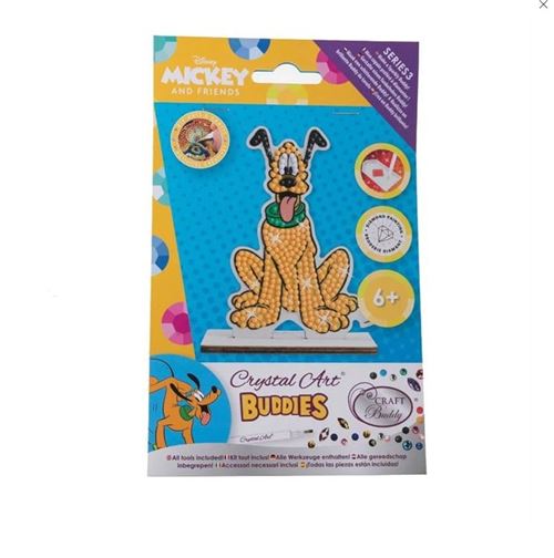 Jeu créatif OZ International Crystal Art Kit Figurine à diamanter Disney Pluto