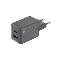 Chargeur secteur Wefix Pro GaN 45 W USB-C et USB-A Gris