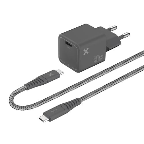 Chargeur secteur Wefix Pro GaN + câble 1 USB C