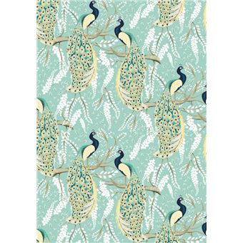 Carnet A6 Pictura Pattern paons - 1