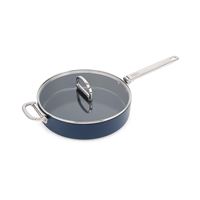 Sauteuse Inox, Avec Couvercle, 28cm/5L, "Proline" - Korkmaz