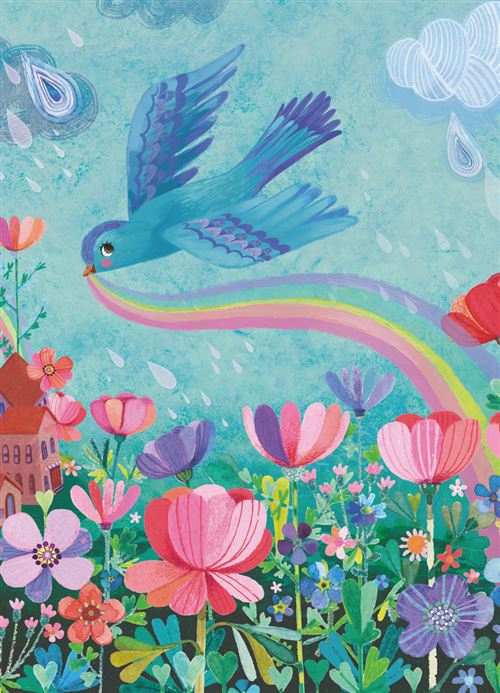 CARN A5 OISEAU ARC-EN-CIEL