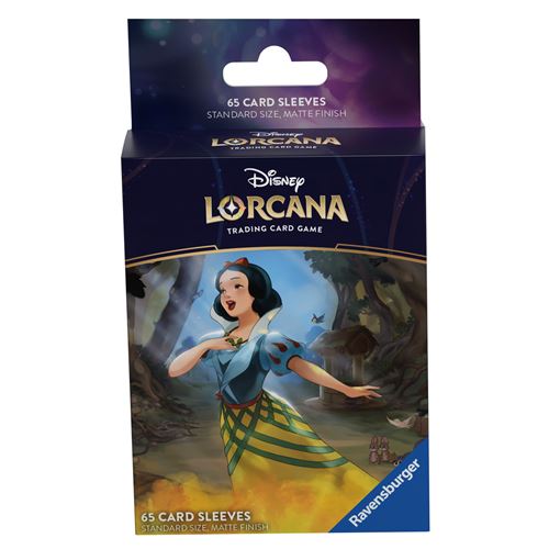 Ravensburger Disney Lorcana TCG Le retour d''Ursula Jeu de Cartes a Collectionner JCC Protege cartes sleeves Blanche-neige des 8 ans