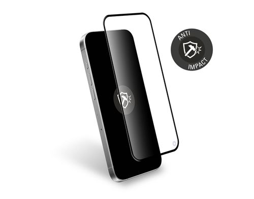 Protège écran Forceglass 2.5D Anti-impact pour iPhone 16 Pro Max Transparent