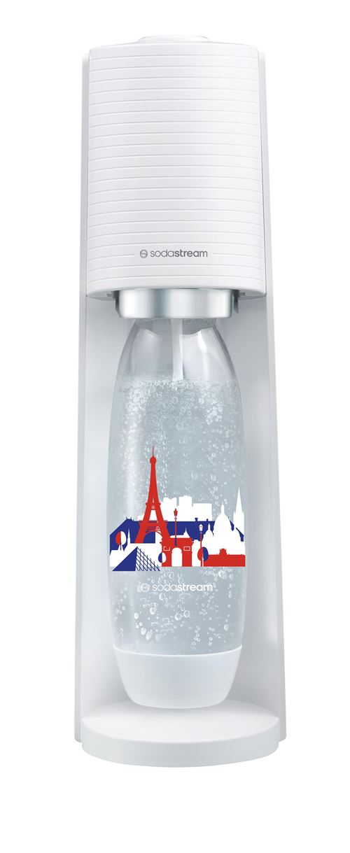 Machine à eau pétillante Sodastream TERRA Promo France avec 1 bouteille fuse 1 L Blanc