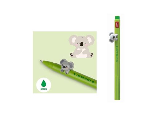 Stylo à bille Legami Figurine Koala Vert
