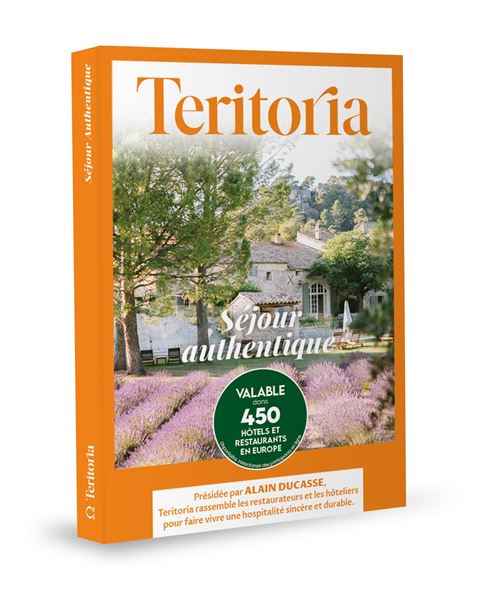 Coffret cadeau Teritoria Alain Ducasse Séjour authentique