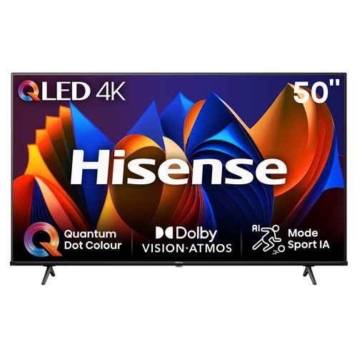 TV QLED Hisense 50E7Nq 126 Cm 4K UHD 2024