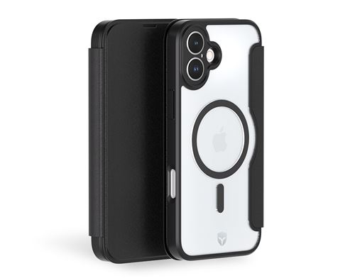 Etui Folio Renforcé Forcecase compatible MagSafe pour iPhone 16