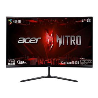Ecran PC Gaming Acer Nitro ED270UP2bmiipx 27" Incurvé 180 Hz WQHD - 1