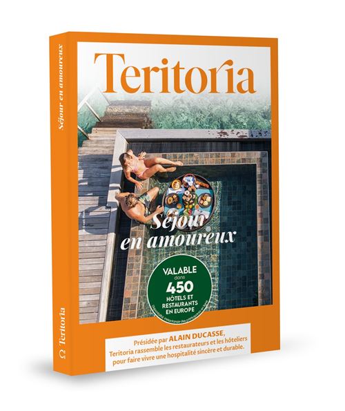 Coffret cadeau Teritoria Alain Ducasse Séjour en amoureux