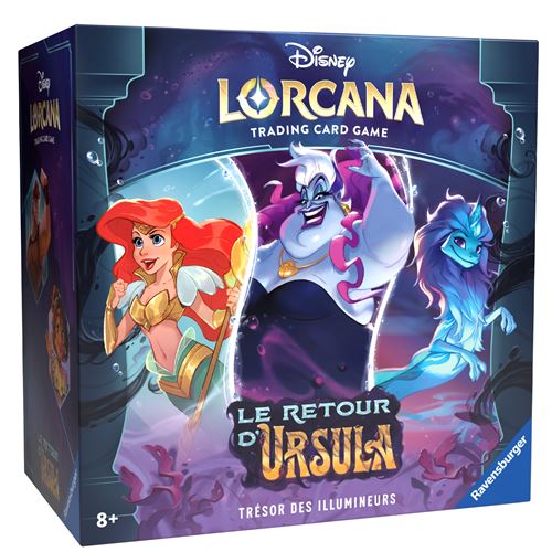 Ravensburger Disney Lorcana TCG Le retour d''Ursula Jeu de Cartes a Collectionner JCC Trove pack Tresor des Illumineurs des 8 ans