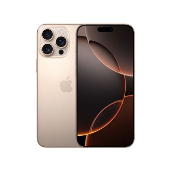 Apple iPhone 16 Pro Max 6,9" 5G 1 To Double SIM Titane Sable